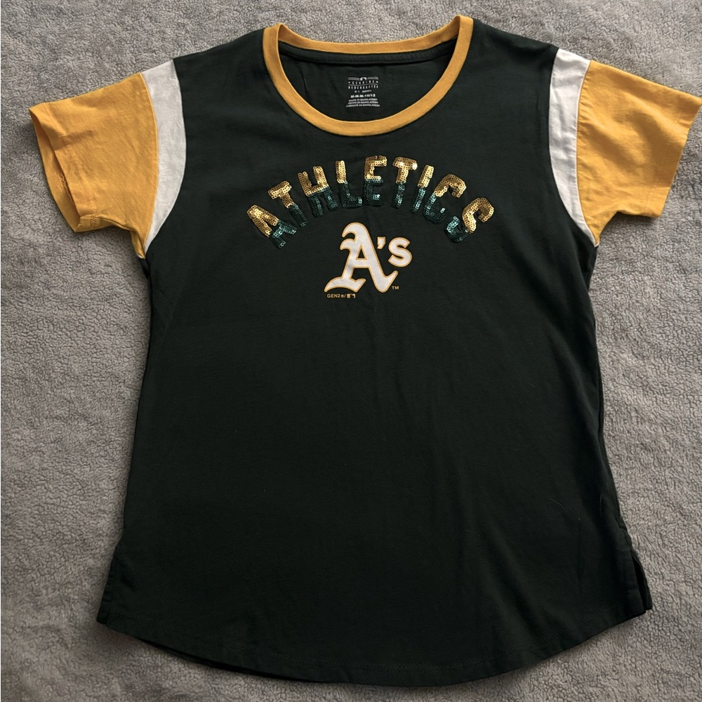 Girls Oakland Athletics Shirt